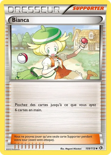 Bianca, carte Pokémon LTR 109 — extension Legendary Treasures