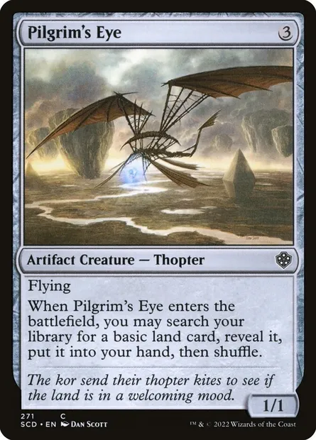 Pilgrim's Eye, Magic card SCD 271 — Starter Commander Decks set