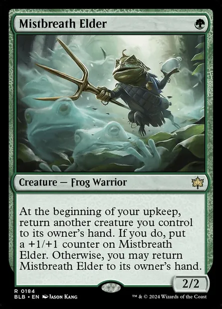 Mistbreath Elder, Magic card BLB 184 — Bloomburrow set