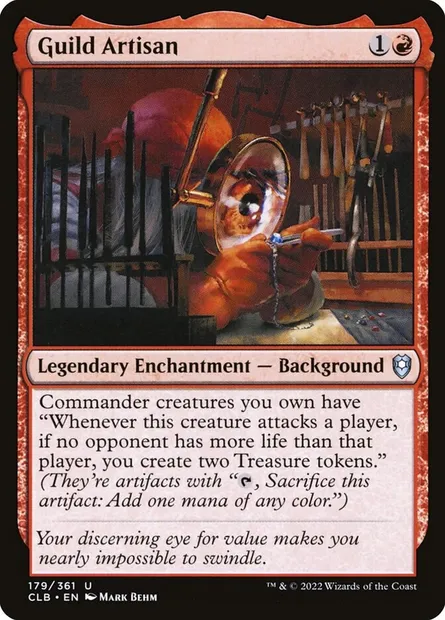 Guild Artisan, Magic card CLB 179 — Commander Legends: Battle for Baldur's Gate set