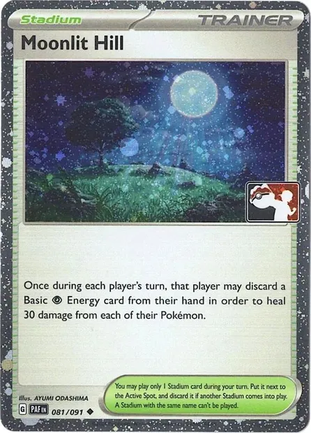 Moonlit Hill, Pokémon card PPS 081-3 — Play! Pokémon Prize Pack Series set