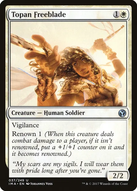 Librelame topéenne, carte Magic IMA 37 — extension Iconic Masters