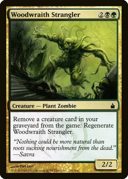Woodwraith Strangler, Magic card RAV 241 — Ravnica: City of Guilds set