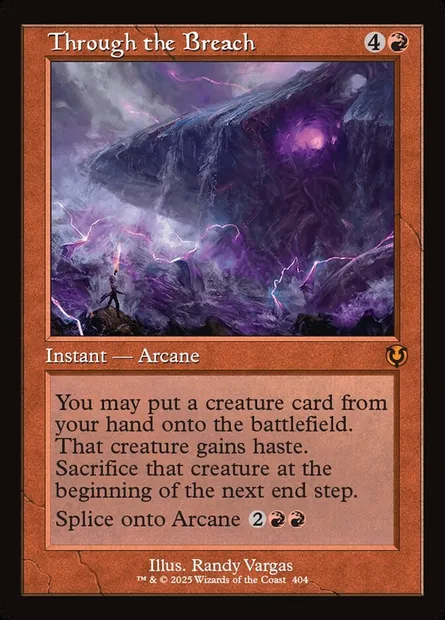 Through the Breach, Magic card INR 404 — Innistrad Remastered set