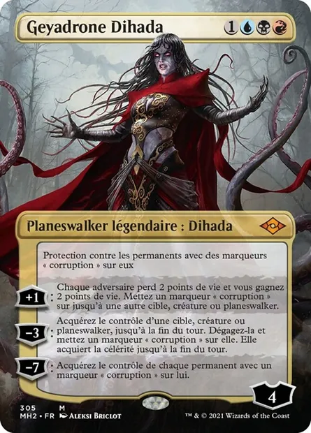 Geyadrone Dihada, carte Magic MH2 305 — extension Horizons du Modern 2