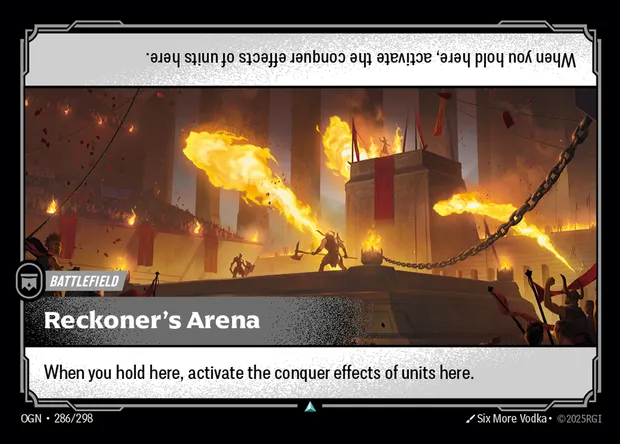 Reckoner's Arena, Riftbound card OGN 286 — Origins set