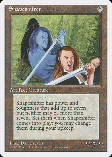 Shapeshifter, Magic card 4ED 345 — Fourth Edition set