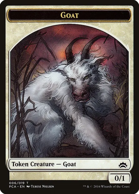 Goat, carte Magic TPCA 6 — extension Planechase Anthology Tokens
