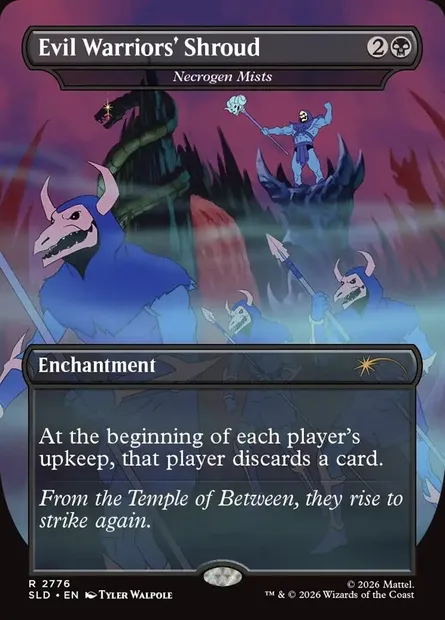 Necrogen Mists, Magic card SLD 2776 — Secret Lair Drop set