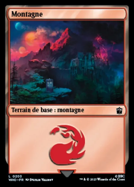 Montagne, carte Magic WHO 203 — extension Doctor Who