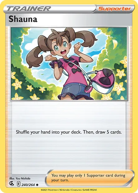 Shauna, Pokémon card FST 240 — Fusion Strike set