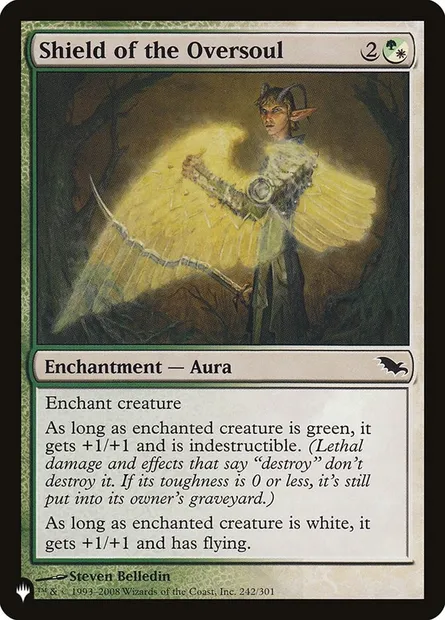 Bouclier de la Gouve, carte Magic PLST SHM-242 — extension The List