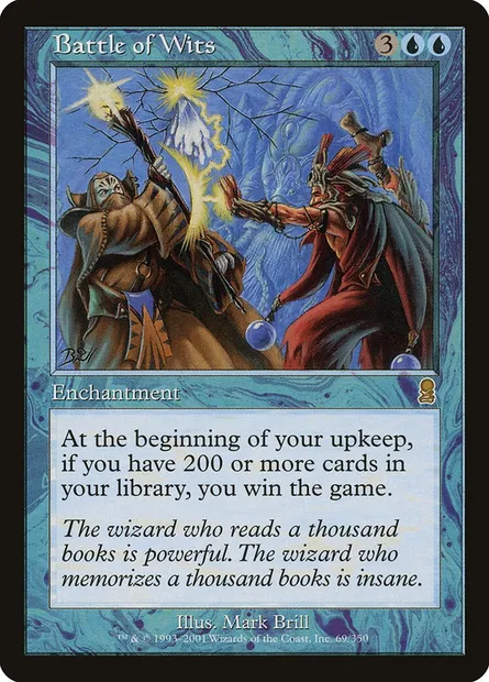 Battle of Wits, Magic card ODY 69 — Odyssey set