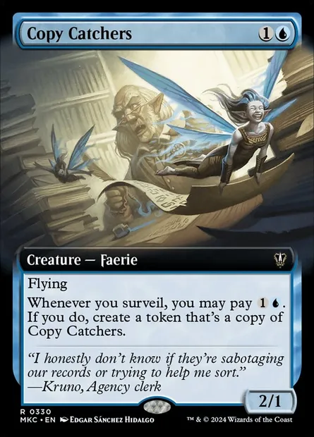 Copy Catchers, Magic card MKC 330 — Murders at Karlov Manor Commander set