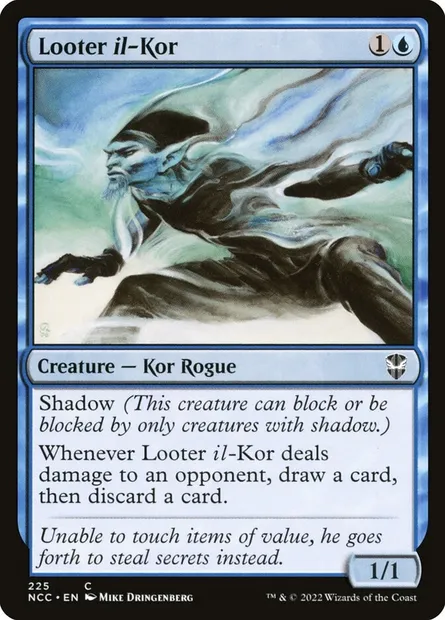 Looter il-Kor, Magic card NCC 225 — New Capenna Commander set