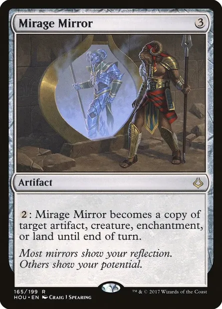 Mirage Mirror, Magic card HOU 165 — Hour of Devastation set