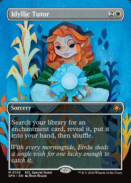 Idyllic Tutor, Magic card SPG 129 — Special Guests set