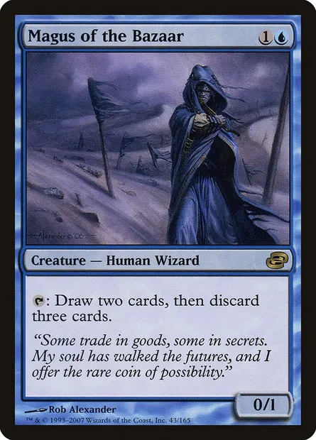 Mage du bazar, carte Magic PLC 43 — extension Chaos planaire
