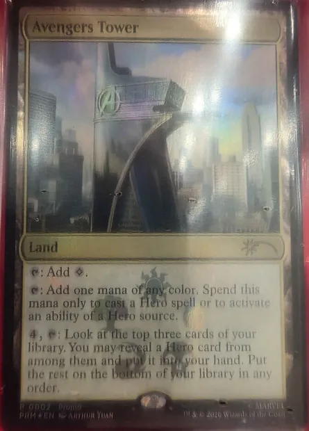 Avengers Tower, Magic card PMEI 2026-19 — Media and Collaboration Promos set