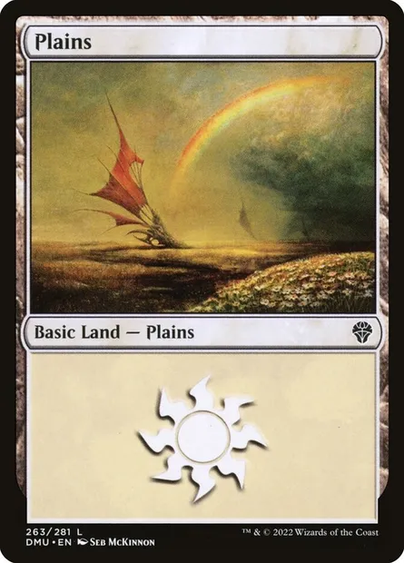 Plains, Magic card DMU 263 — Dominaria United set