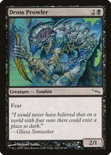 Dross Prowler, Magic card MRD 64 — Mirrodin set