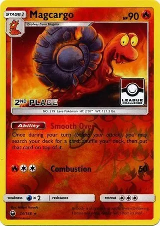 Volcaropod, carte Pokémon LGP 024-2 — extension League Promos