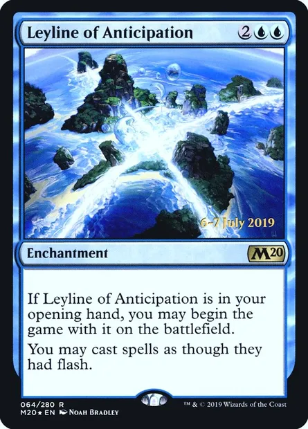 Leyline of Anticipation, Magic card PM20 64s — Core Set 2020 Promos set