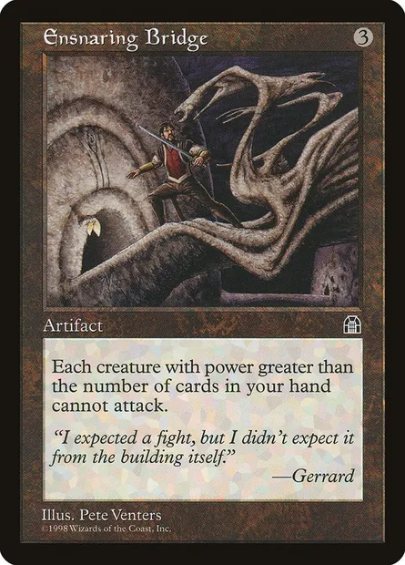 Ensnaring Bridge, Magic card STH 133 — Stronghold set