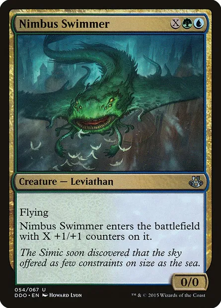 Nimbus Swimmer, Magic card DDO 54 — Duel Decks: Elspeth vs. Kiora set