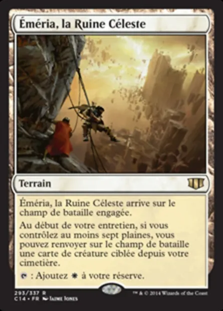 Éméria, la Ruine Céleste, carte Magic C14 293 — extension Commander 2014