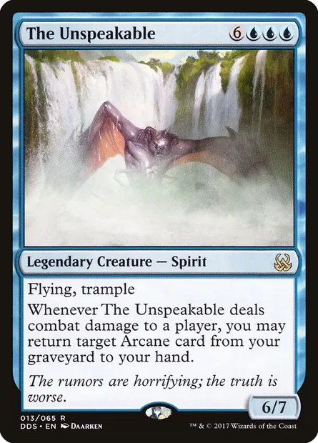 The Unspeakable, Magic card DDS 13 — Duel Decks: Mind vs. Might set