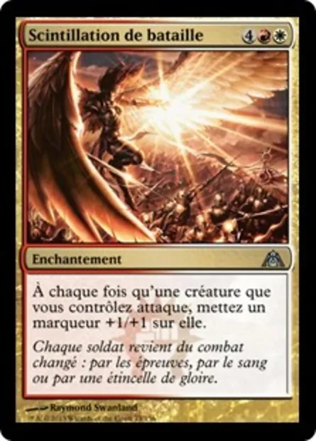 Scintillation de bataille, carte Magic DGM 73 — extension Le labyrinthe du dragon