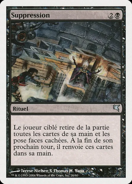 Suppress, Magic card PSAL A26 — Salvat 2005 set