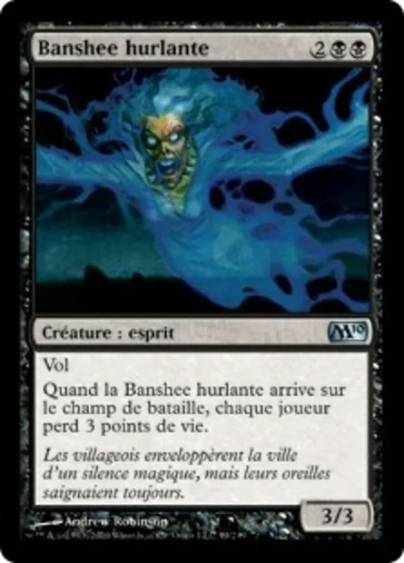Banshee hurlante, carte Magic M10 99 — extension Magic 2010