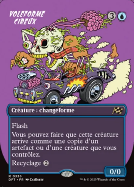 Voleforme cireux, carte Magic DFT 336 — extension Aetherdrift