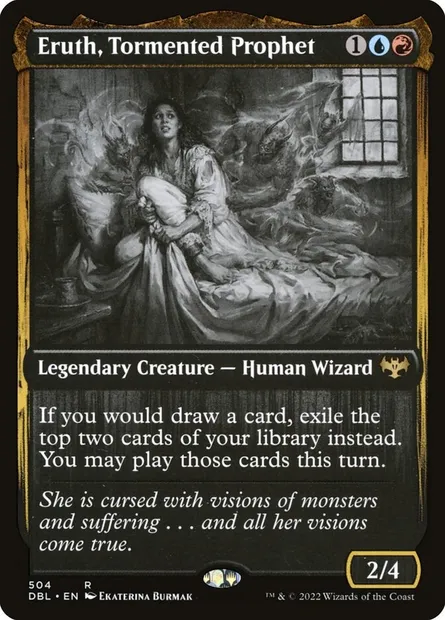 Eruth, Tormented Prophet, Magic card DBL 504 — Innistrad: Double Feature set