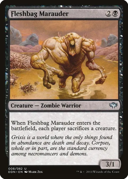 Maraudeur sacpeau, carte Magic DDN 8 — extension Duel Decks: Speed vs. Cunning