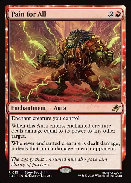 Pain for All, Magic card EOE 151 — Edge of Eternities set
