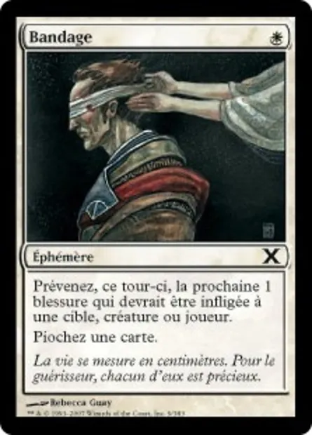 Bandage, carte Magic 10E 9 — extension Dixième édition