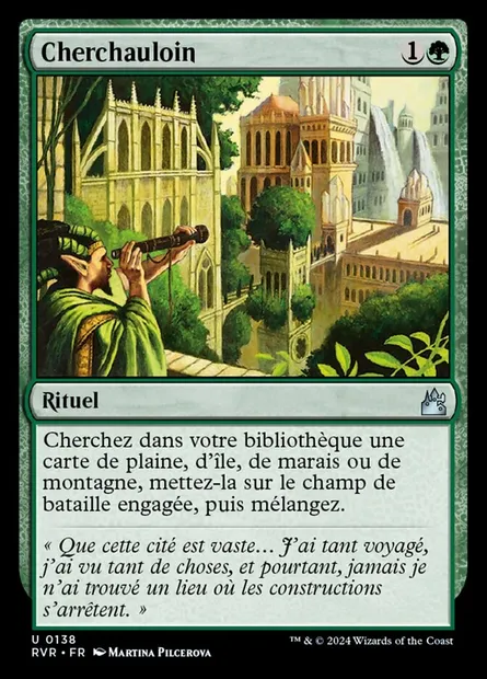 Cherchauloin, carte Magic RVR 138 — extension Ravnica Remastered
