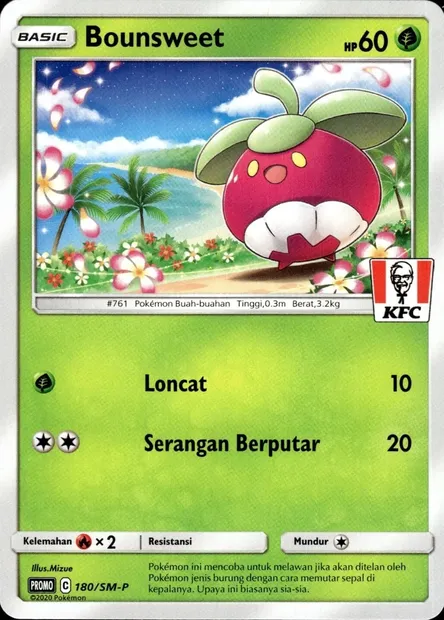 Croquine, carte Pokémon SMP 180-2 — extension SM-P: Sun & Moon Promos
