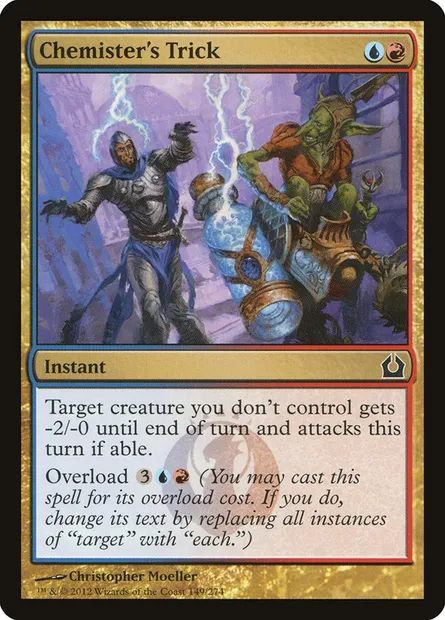Chemister's Trick, Magic card RTR 149 — Return to Ravnica set