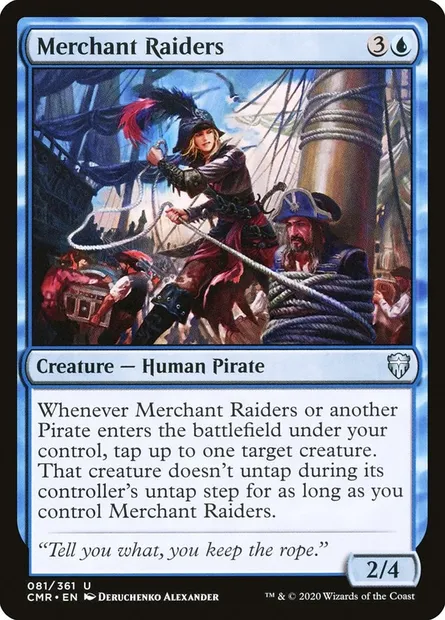 Merchant Raiders, Magic card CMR 81 — Commander Legends set