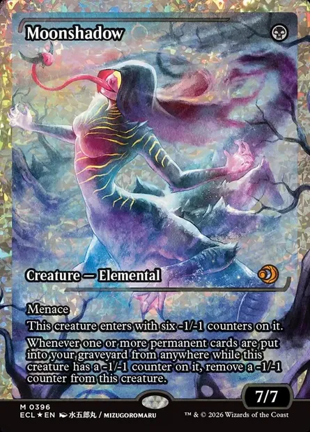 Ombrelune, carte Magic ECL 396 — extension Lorwyn Eclipsed