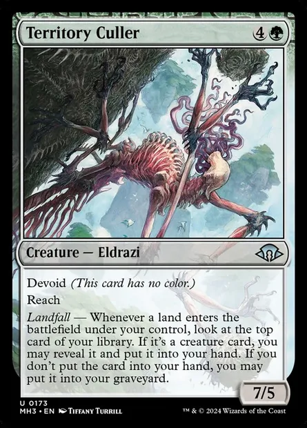 Territory Culler, Magic card MH3 173 — Modern Horizons 3 set