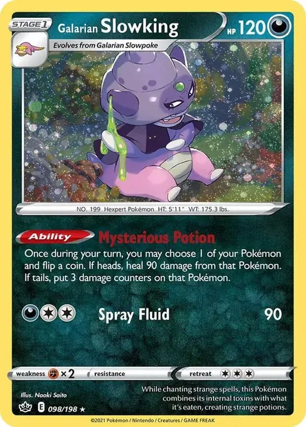 Roigada de Galar, carte Pokémon TDX 098-2 — extension Theme Deck & Blisters Exclusives