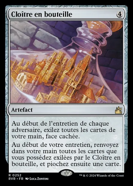 Cloître en bouteille, carte Magic RVR 252 — extension Ravnica Remastered