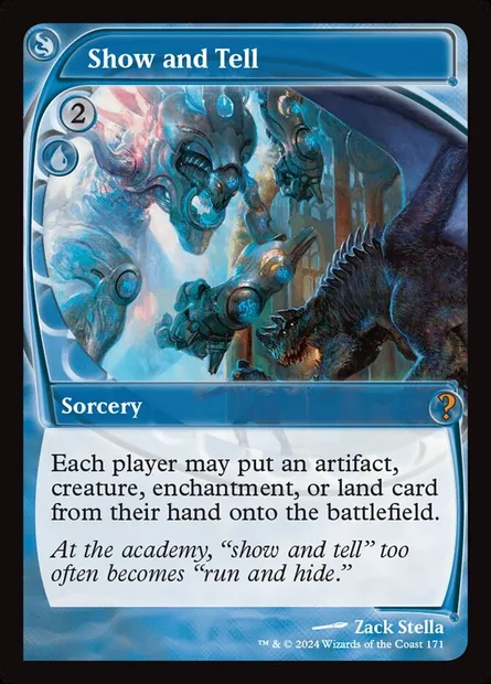 Exposé libre, carte Magic MB2 171 — extension Mystery Booster 2