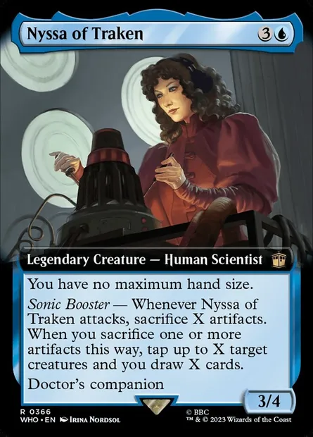 Nyssa of Traken, Magic card WHO 366 — Doctor Who set