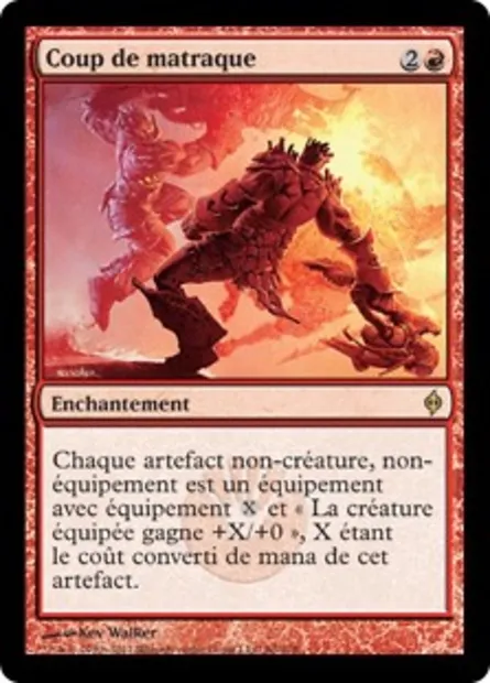 Coup de matraque, carte Magic NPH 80 — extension La Nouvelle Phyrexia
